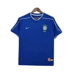 Brazilië Retro Shirt 1998 Uit Heren