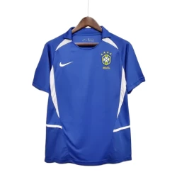 Brazilië Retro Shirt 2002 Uit Heren