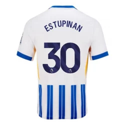 Brighton Hove Albion Estupinan #30 Voetbalshirt 2024-25 Thuistenue Heren