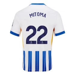 Brighton Hove Albion Mitoma #22 Voetbalshirt 2024-25 Thuistenue Heren