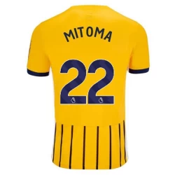 Brighton Hove Albion Voetbalshirt 2024-25 Mitoma #22 Uittenue Heren