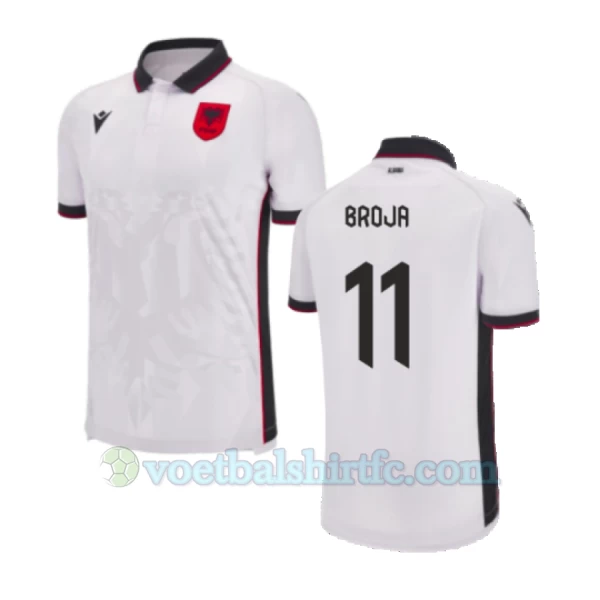 Broja #11 Albanië Voetbalshirt EK 2024 Uittenue Heren