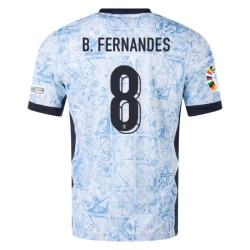Bruno Fernandes #8 Portugal Voetbalshirt EK 2024 Uittenue Heren