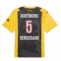 BVB Borussia Dortmund Bensebaini #5 Voetbalshirt 2024-25 Special Thuistenue Heren