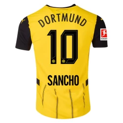 BVB Borussia Dortmund Jadon Sancho #10 Voetbalshirt 2024-25 Thuistenue Heren