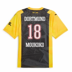 BVB Borussia Dortmund Moukoko #18 Voetbalshirt 2024-25 Special Thuistenue Heren