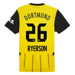 BVB Borussia Dortmund Ryerson #26 Voetbalshirt 2024-25 Thuistenue Heren