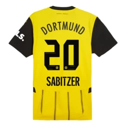 BVB Borussia Dortmund Sabitzer #20 Voetbalshirt 2024-25 Thuistenue Heren