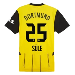 BVB Borussia Dortmund Sule #25 Voetbalshirt 2024-25 Thuistenue Heren