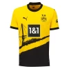 BVB Borussia Dortmund Eden Hazard #10 Voetbalshirt 2023-24 Thuistenue Heren