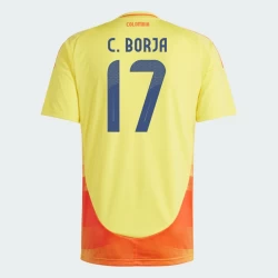 C. Borja #17 Colombia Voetbalshirt Copa America 2024 Thuistenue Heren