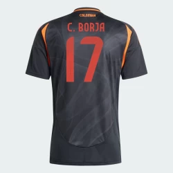 C. Borja #17 Colombia Voetbalshirt Copa America 2024 Uittenue Heren