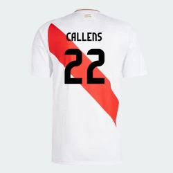 Callens #22 Peru Voetbalshirt Copa America 2024 Thuistenue Heren