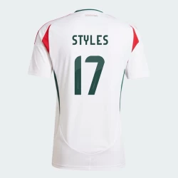 Callum Styles #17 Hongarije Voetbalshirt EK 2024 Uittenue Heren