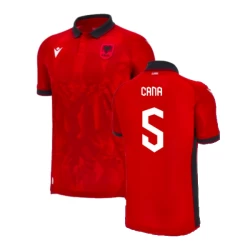 Cana #5 Albanië Voetbalshirt EK 2024 Thuistenue Heren