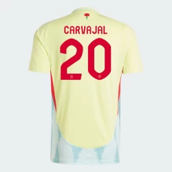 Carvajal #20 Spanje Voetbalshirt EK 2024 Uittenue Heren