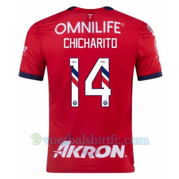 CD Guadalajara Chicharito #14 Voetbalshirt 2023-24 Thuistenue Heren