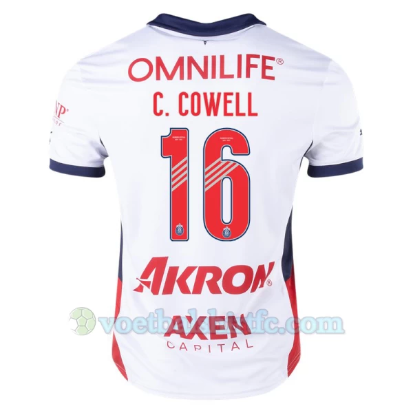 CD Guadalajara Voetbalshirt 2024-25 C. Cowell #16 Uittenue Heren