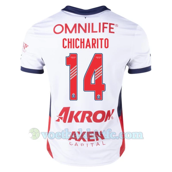 CD Guadalajara Voetbalshirt 2024-25 Chicharito #14 Uittenue Heren