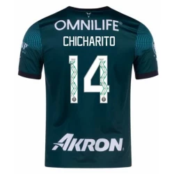 CD Guadalajara Voetbalshirt Chicharito #14 2023-24 Thirdtenue Heren