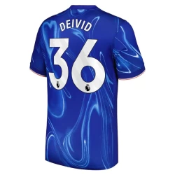 Chelsea FC Deivid #36 Voetbalshirt 2024-25 Thuistenue Heren