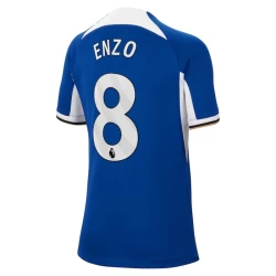 Chelsea FC Enzo Fernández #8 Voetbalshirt 2023-24 Thuistenue Heren