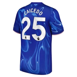 Chelsea FC Moisés Caicedo #25 Voetbalshirt 2024-25 Thuistenue Heren