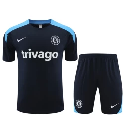 Chelsea FC Trainings T-Shirt Set 2024-25 Blauw