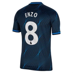 Chelsea FC Voetbalshirt 2023-24 Enzo Fernández #8 Uittenue Heren