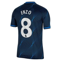 Chelsea FC Voetbalshirt 2023-24 Enzo Fernandez #8 Uittenue Heren
