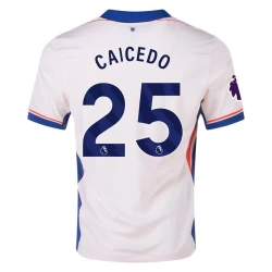 Chelsea FC Voetbalshirt 2024-25 Moisés Caicedo #25 Uittenue Heren