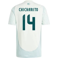 Chicharito #14 Mexico Voetbalshirt Copa America 2024 Uittenue Heren