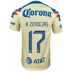 Club América A. Zendejas #17 Voetbalshirt 2023-24 Thuistenue Heren