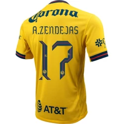 Club América A. Zendejas #17 Voetbalshirt 2024-25 Thuistenue Heren