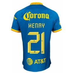 Club América Voetbalshirt 2023-24 Thierry Henry #21 Uittenue Heren
