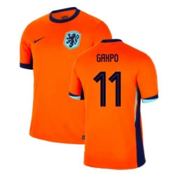 Cody Gakpo #11 Nederlands Voetbalshirt EK 2024 Thuistenue Heren