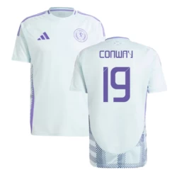 Conway #19 Schotland Voetbalshirt EK 2024 Uittenue Heren