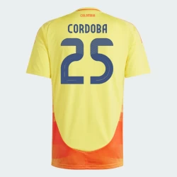 Cordoba #25 Colombia Voetbalshirt Copa America 2024 Thuistenue Heren