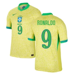 Cristiano Ronaldo #9 Brazilië Voetbalshirt Copa America 2024 Thuistenue Heren