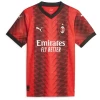 Dames AC Milan Voetbalshirt 2023-24 Thuistenue