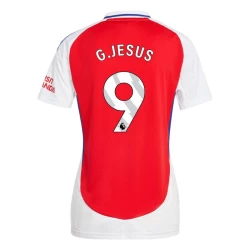 Dames Arsenal FC Gabriel Jesus #9 Voetbalshirt 2024-25 Thuistenue