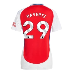 Dames Arsenal FC Kai Havertz #29 Voetbalshirt 2024-25 Thuistenue
