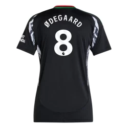 Dames Arsenal FC Voetbalshirt 2024-25 Odegaard #8 Uittenue