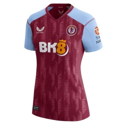 Dames Aston Villa Voetbalshirt 2023-24 Thuistenue