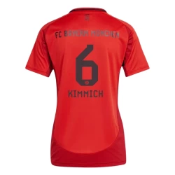 Dames FC Bayern München Joshua Kimmich #6 Voetbalshirt 2024-25 Thuistenue