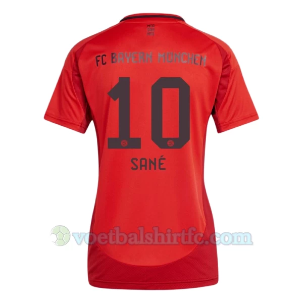 Dames FC Bayern München Sane #10 Voetbalshirt 2024-25 Thuistenue