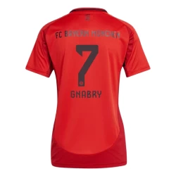 Dames FC Bayern München Serge Gnabry #7 Voetbalshirt 2024-25 Thuistenue