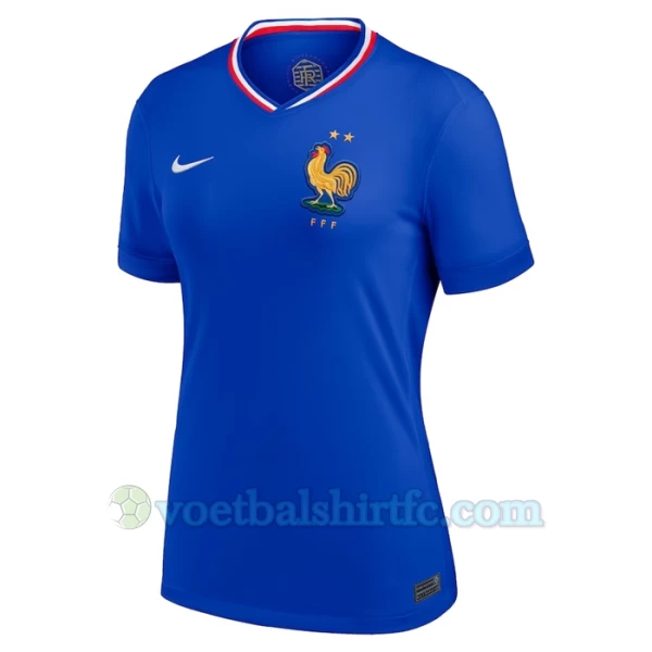 Dames Frankrijk Voetbalshirt EK 2024 Thuistenue