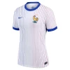 Dames Karim Benzema #19 Frankrijk Voetbalshirt EK 2024 Uittenue