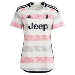 Dames Juventus FC Voetbalshirt 2023-24 Uittenue